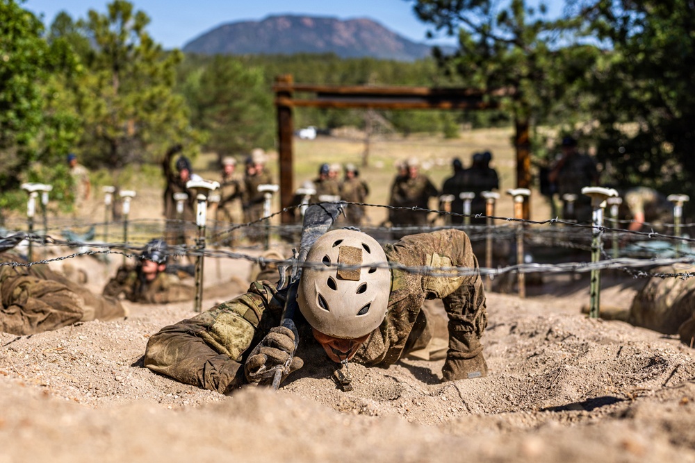 U.S. Air Force Academy Basic Cadet Training Assault Course