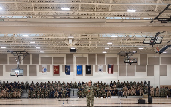 CNP Holds All Hands Call at NS Mayport
