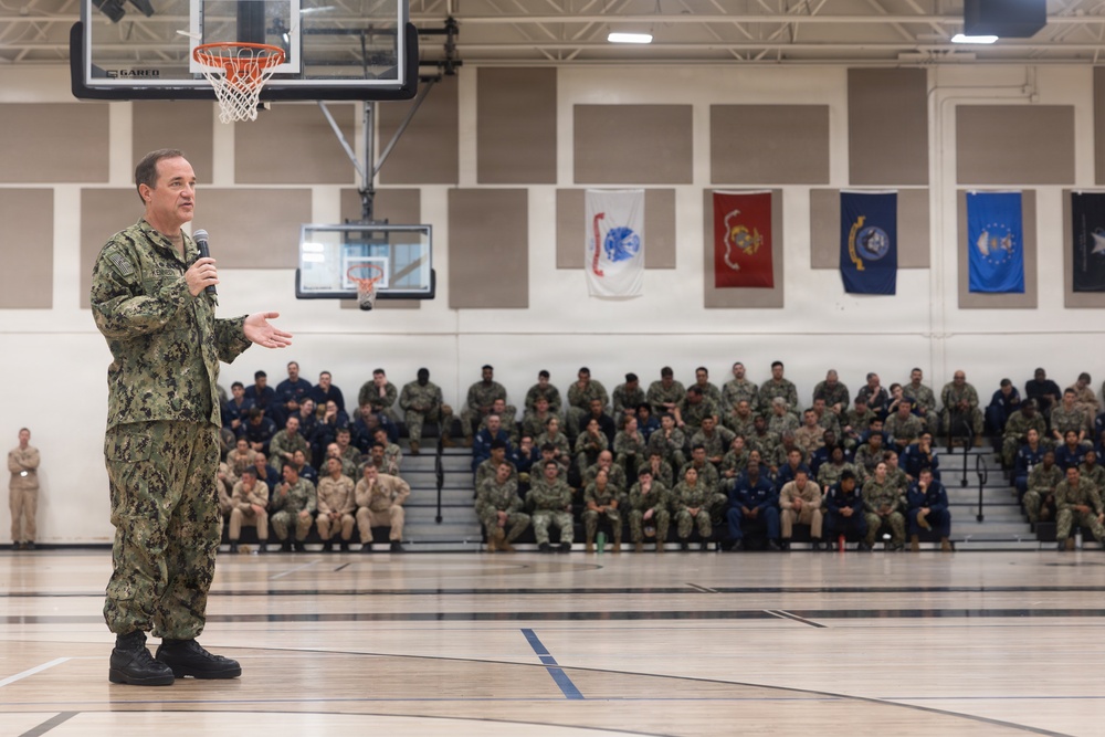 CNP Holds All Hands Call at NS Mayport