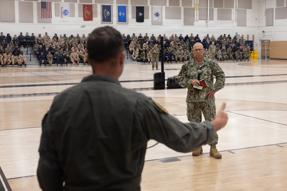 CNP Holds All Hands Call at NS Mayport