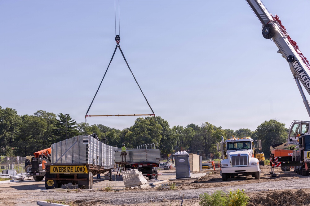 Construction Progresses on New Fort Leavenworth Child Development Center