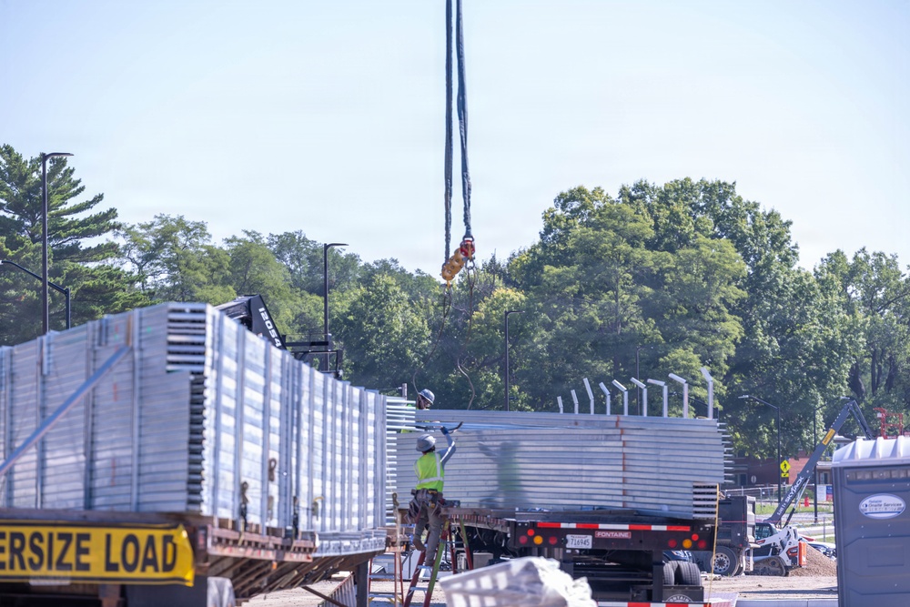 Construction Progresses on New Fort Leavenworth Child Development Center