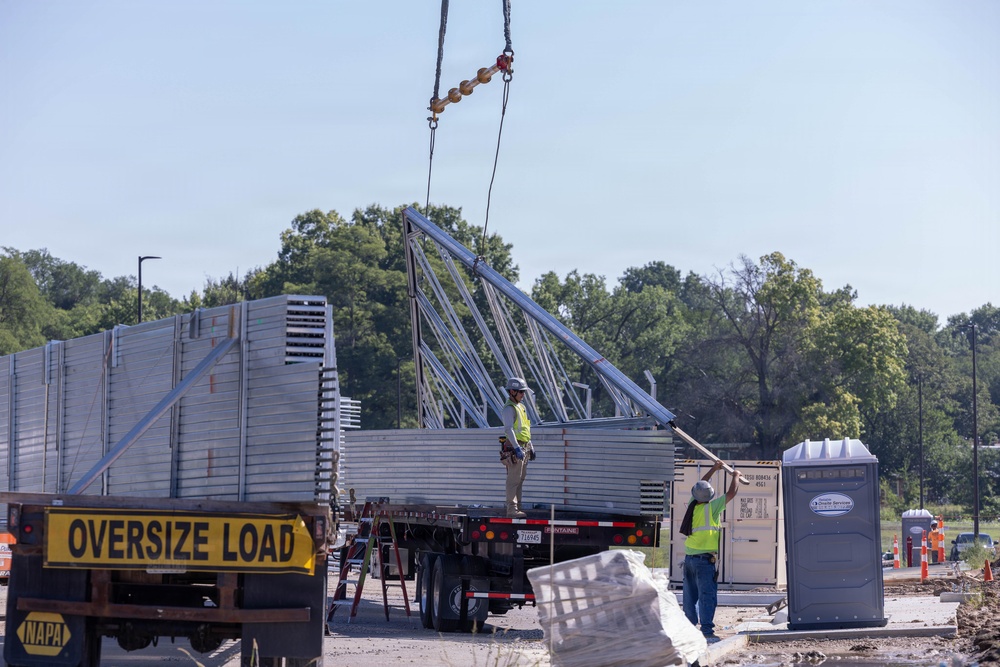 Construction Progresses on New Fort Leavenworth Child Development Center