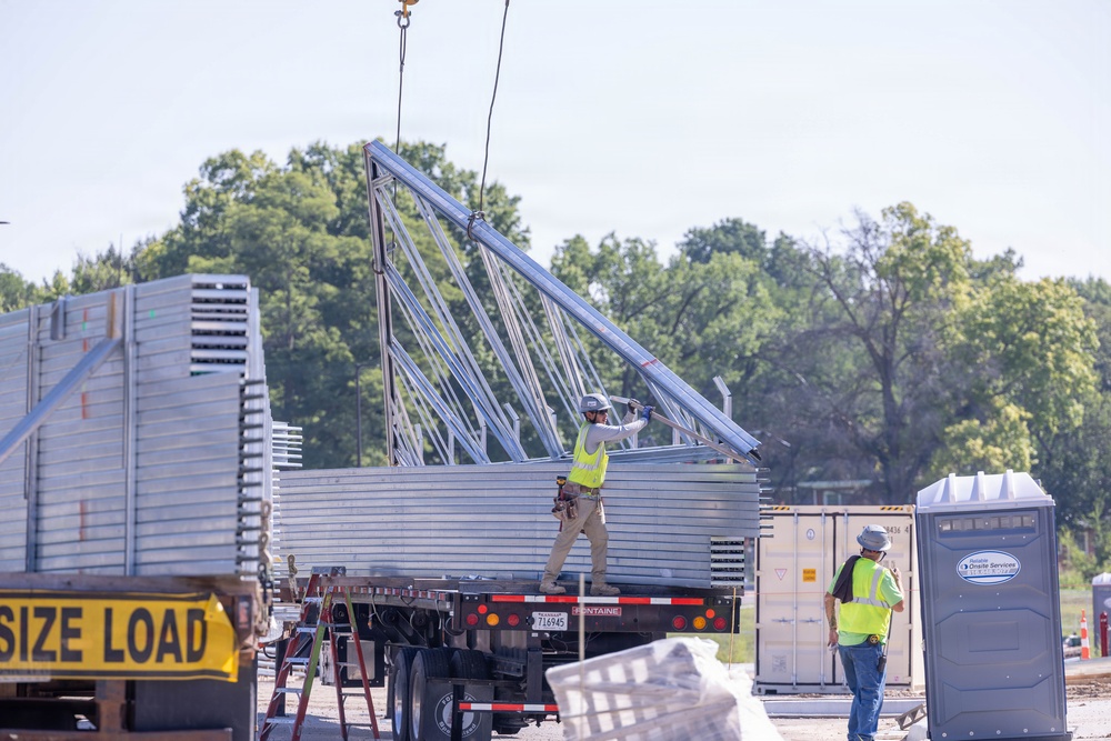 Construction Progresses on New Fort Leavenworth Child Development Center