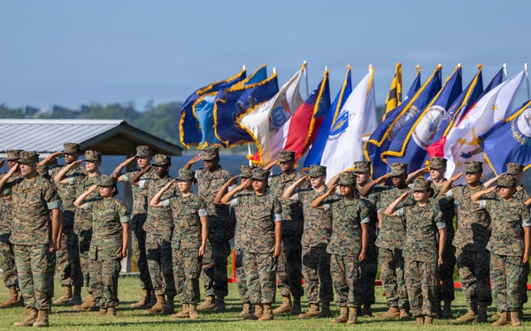 Marine Corps Combat Service Support Schools Change of Command