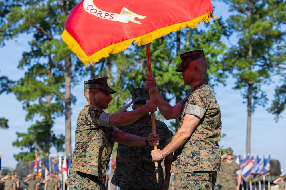 Marine Corps Combat Service Support Schools Change of Command