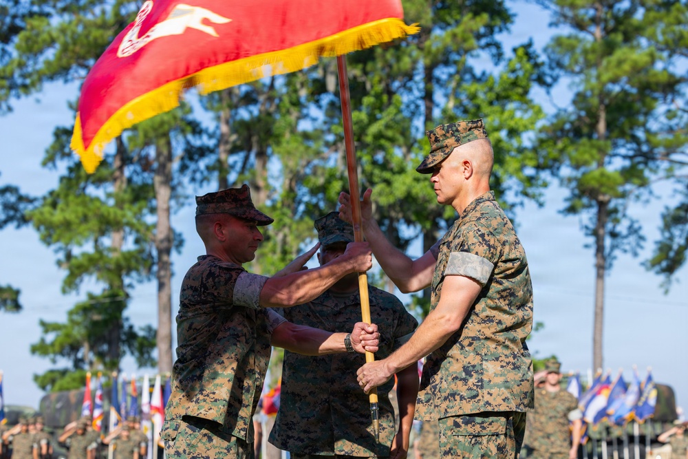 Marine Corps Combat Service Support Schools Change of Command