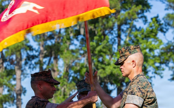Marine Corps Combat Service Support Schools Change of Command