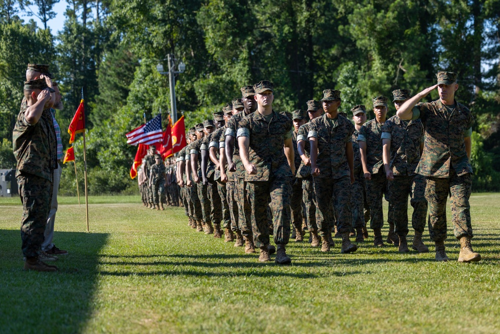 Marine Corps Combat Service Support Schools Change of Command