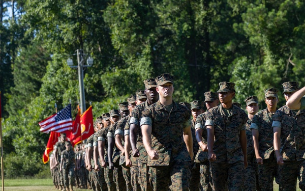 Marine Corps Combat Service Support Schools Change of Command