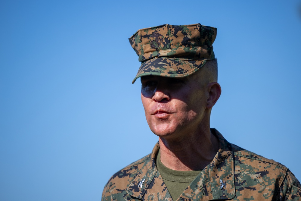 Marine Corps Combat Service Support Schools Change of Command