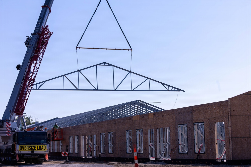 Construction Progresses on New Fort Leavenworth Child Development Center