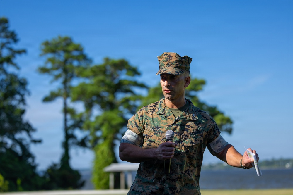 Marine Corps Combat Service Support Schools Change of Command