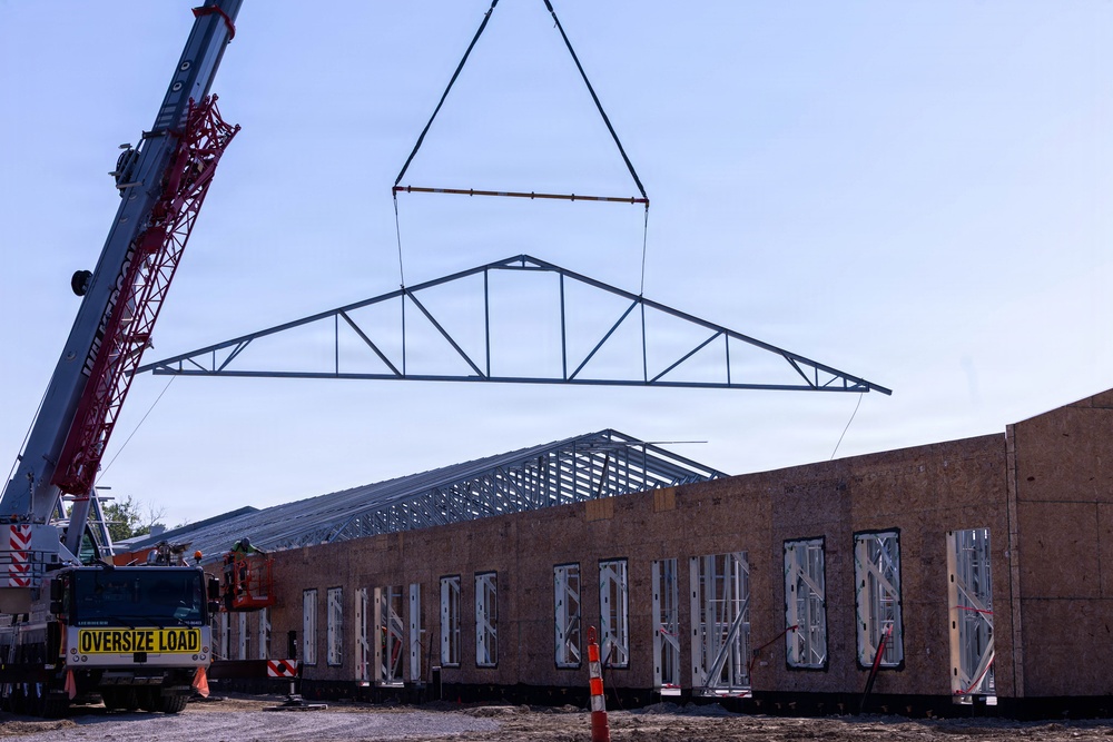Construction Progresses on New Fort Leavenworth Child Development Center