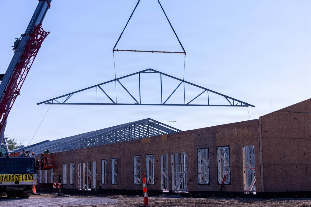 Construction Progresses on New Fort Leavenworth Child Development Center