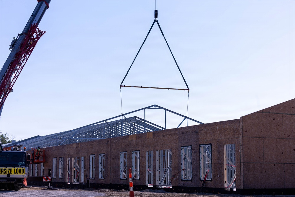 Construction Progresses on New Fort Leavenworth Child Development Center