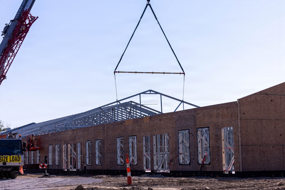 Construction Progresses on New Fort Leavenworth Child Development Center