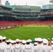 USS Arlington (LPD 24) Sailors promote at Fenway Park