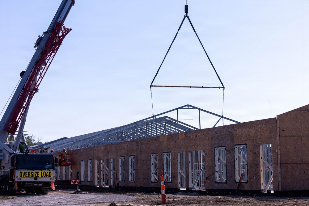 Construction Progresses on New Fort Leavenworth Child Development Center
