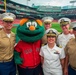 USS Arlington (LPD 24) Sailors promote at Fenway Park
