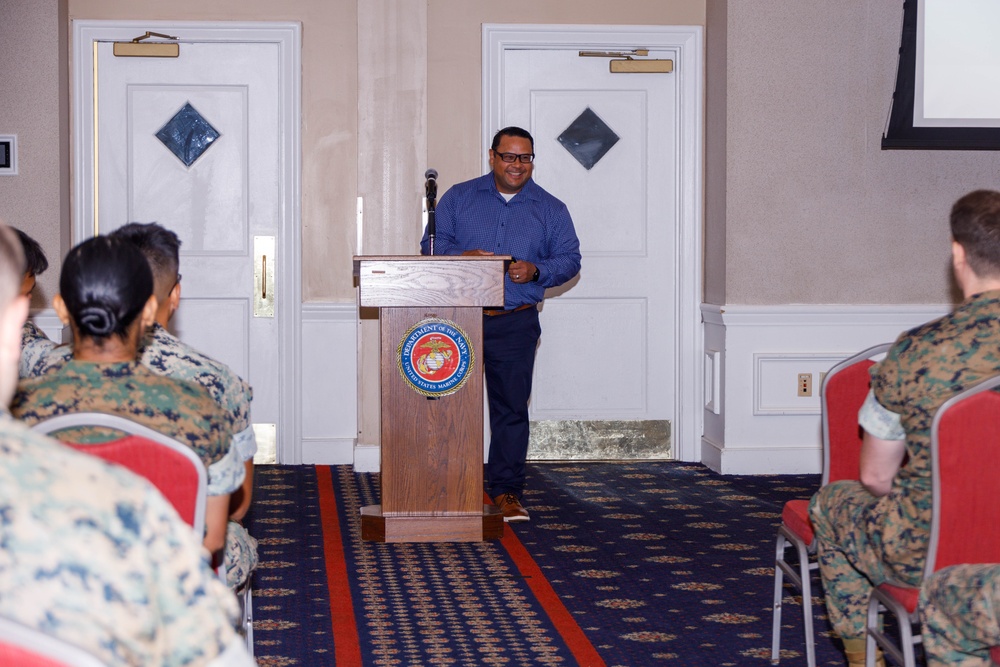 Marine Corps Base Quantico hosts Welcome Aboard Brief
