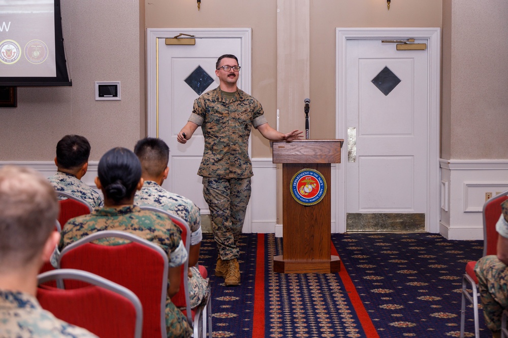 Marine Corps Base Quantico hosts Welcome Aboard Brief