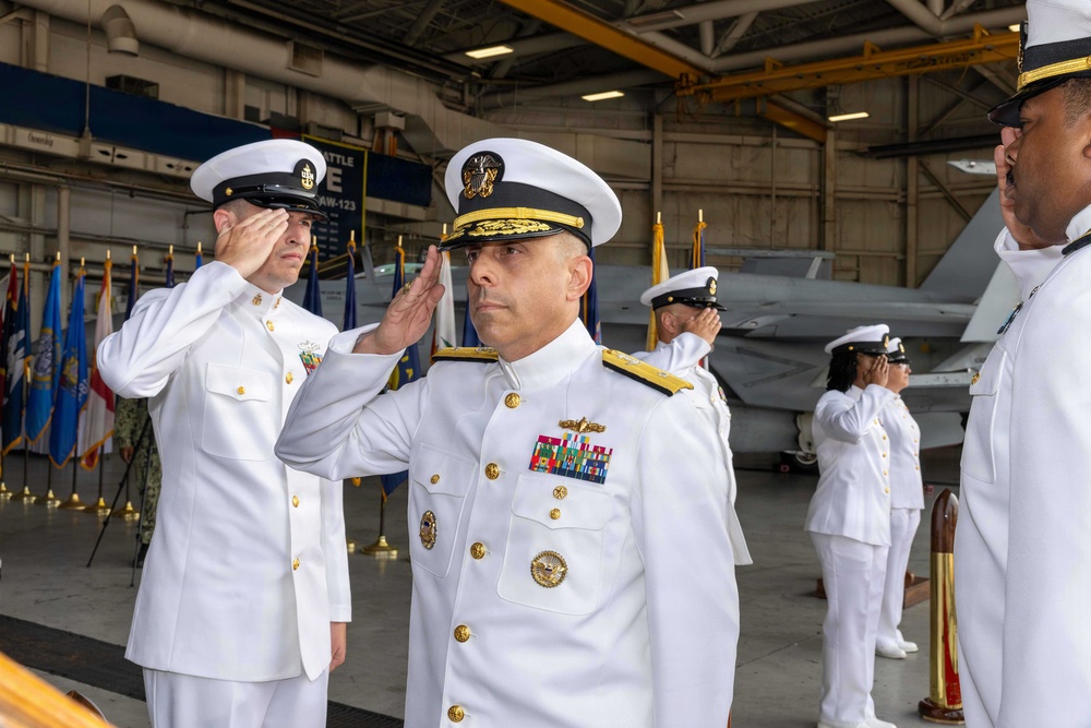 Carrier Strike Group 8 Holds Change of Command