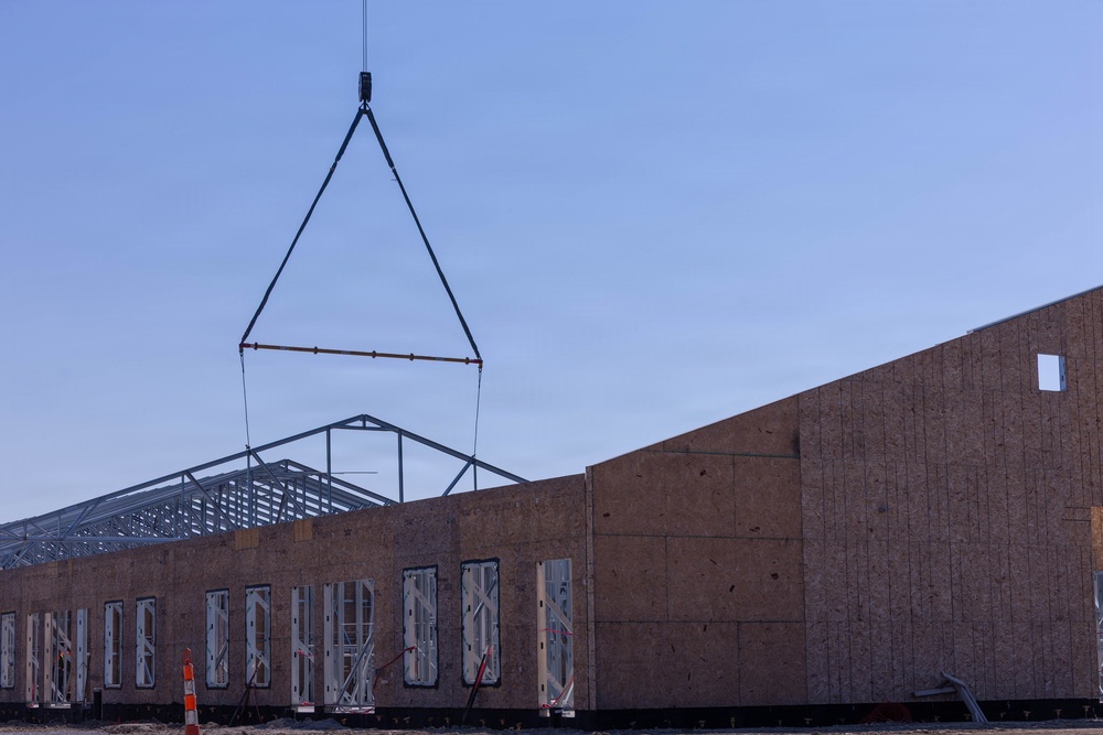 Construction Progresses on New Fort Leavenworth Child Development Center