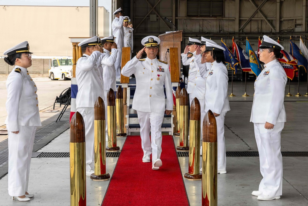 Carrier Strike Group 8 Holds Change of Command
