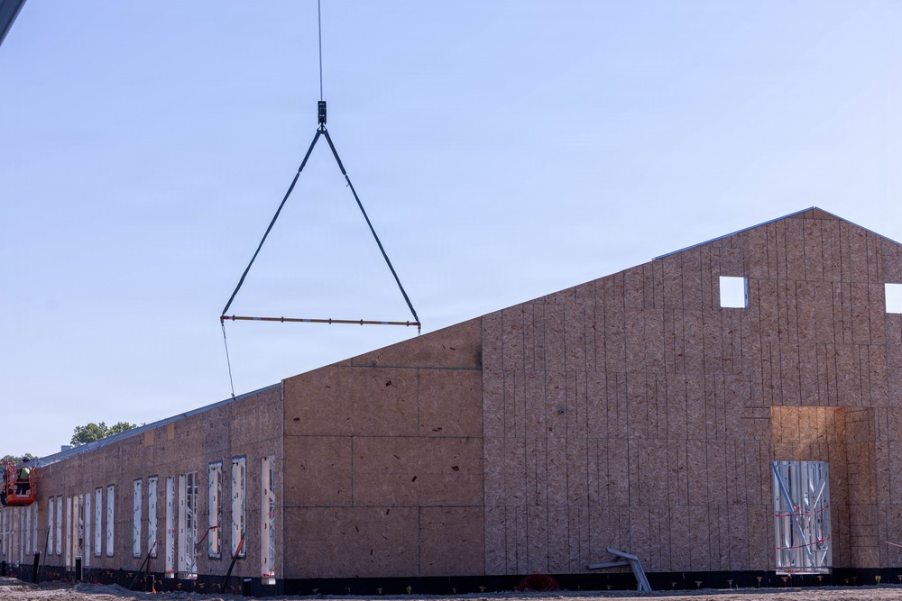 Construction Progresses on New Fort Leavenworth Child Development Center