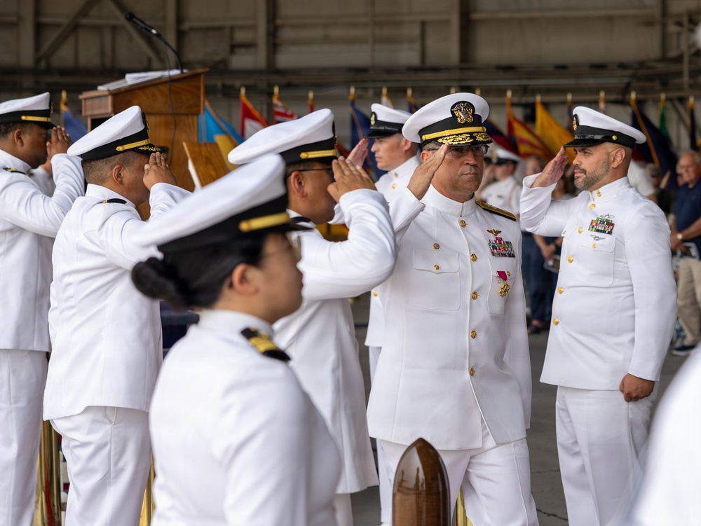 Carrier Strike Group 8 Holds Change of Command