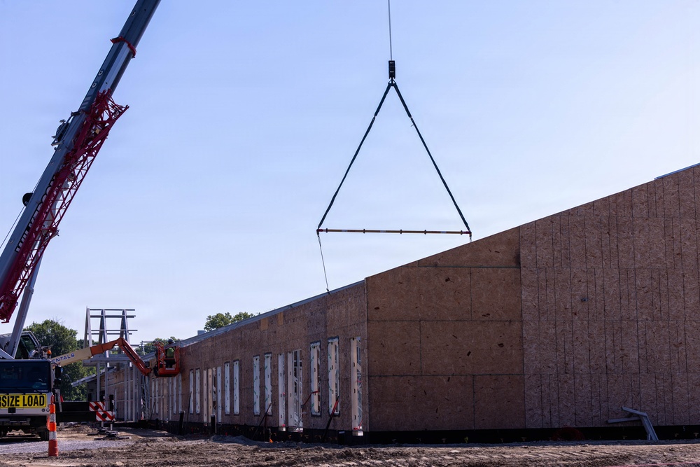 Construction Progresses on New Fort Leavenworth Child Development Center