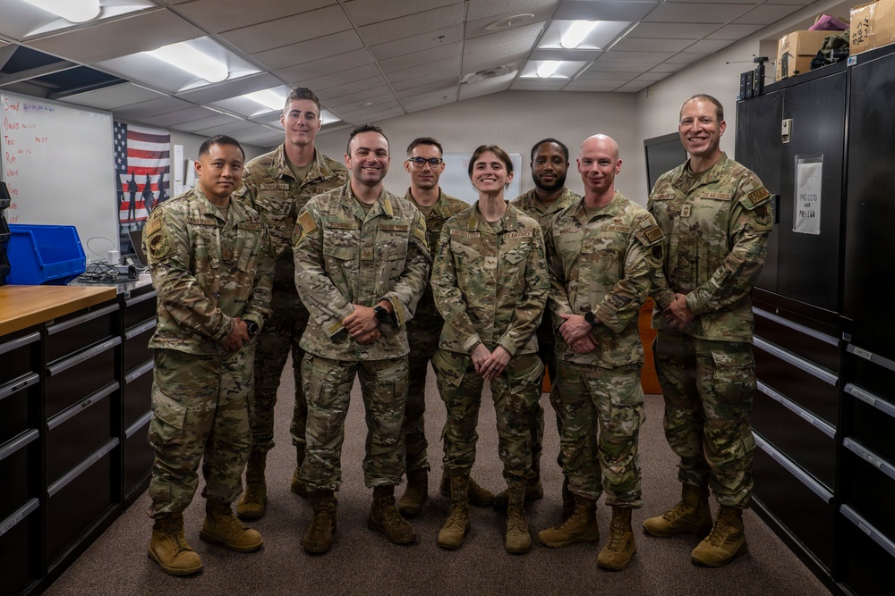 ACC 1D7 Mission Functional Manager visits Moody Air Force Base