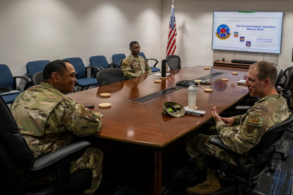 ACC 1D7 Mission Functional Manager visits Moody Air Force Base