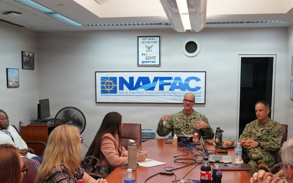 NAVFAC Washington Contracting Product Service Division Engages Leadership to Strengthen Warfighter Readiness