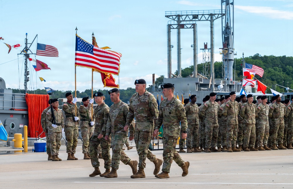 10th Transportation Battalion Change of Command Ceremony