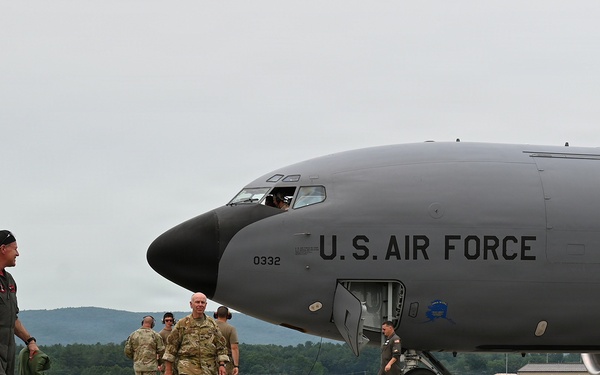 104th Fighter Wing Celebrates Flight Surgeon's Fifteen Years of Service with Fini Flight