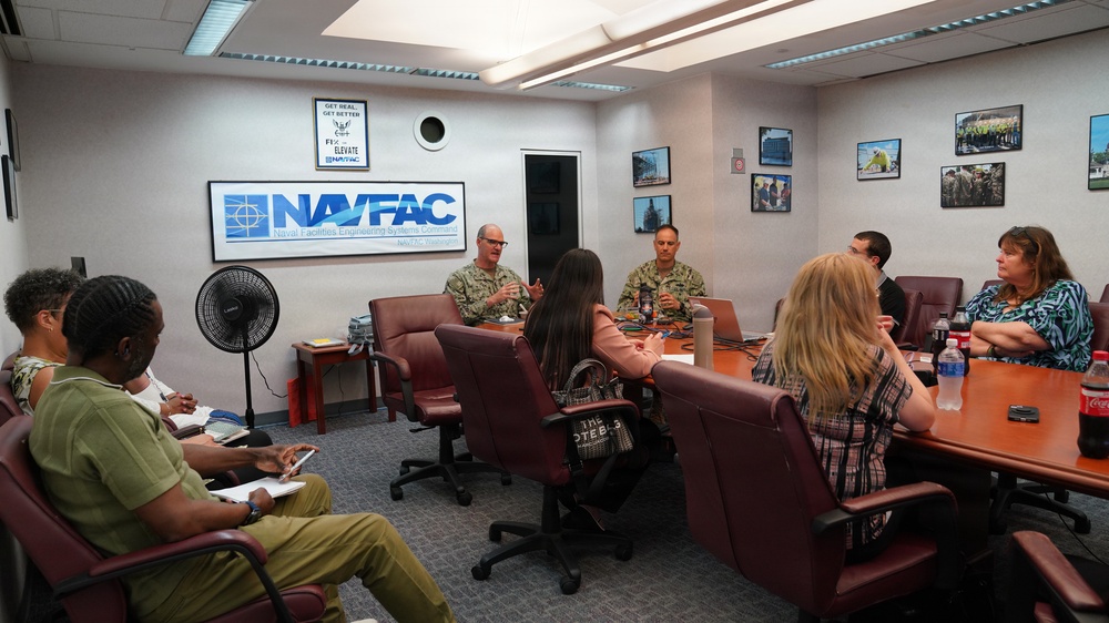 NAVFAC Washington Contracting Product Service Division Engages Leadership to Strengthen Warfighter Readiness