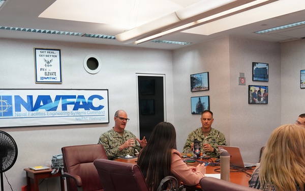 NAVFAC Washington Contracting Product Service Division Engages Leadership to Strengthen Warfighter Readiness