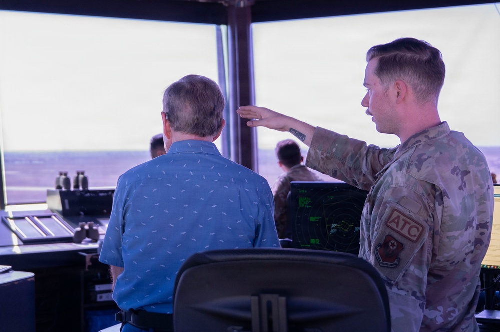 Former ATC Airmen visits Cannon 70 years later