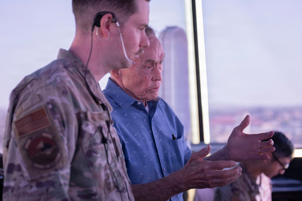 Former ATC Airmen visits Cannon 70 years later