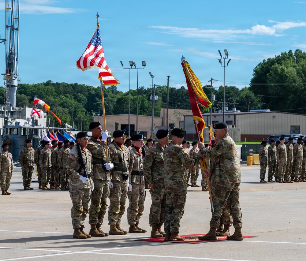 10th Transportation Battalion Change of Command Ceremony