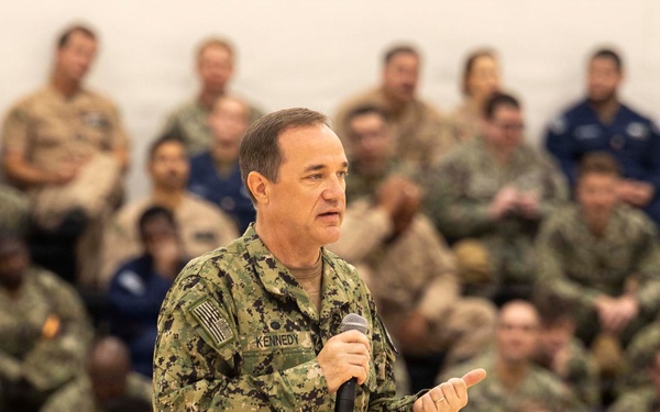 CNP Holds All Hands Call at NS Mayport