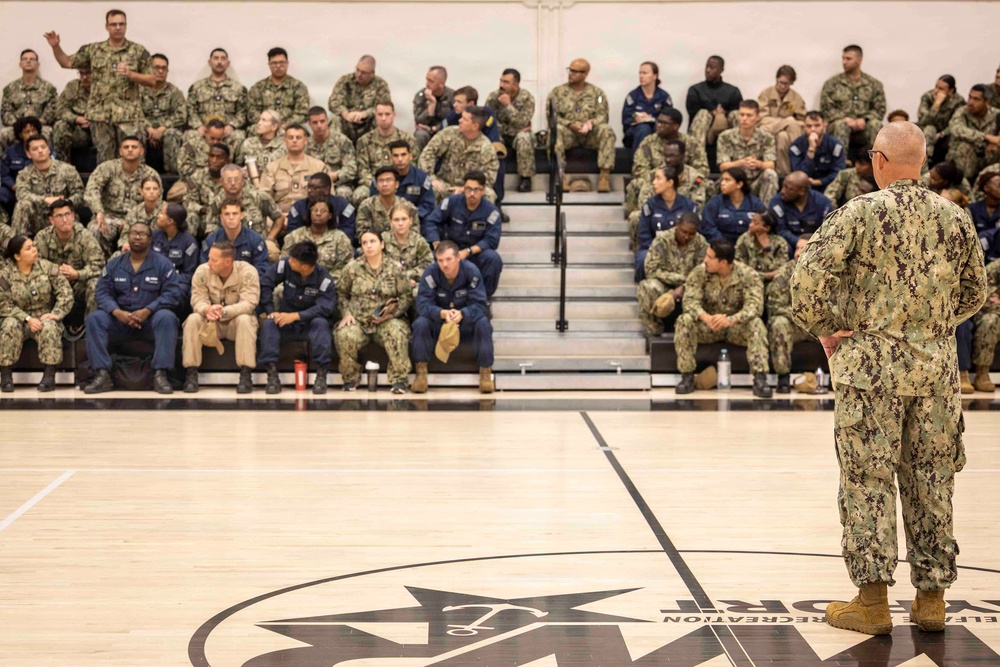 CNP Holds All Hands Call at NS Mayport