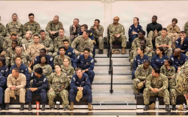 CNP Holds All Hands Call at NS Mayport