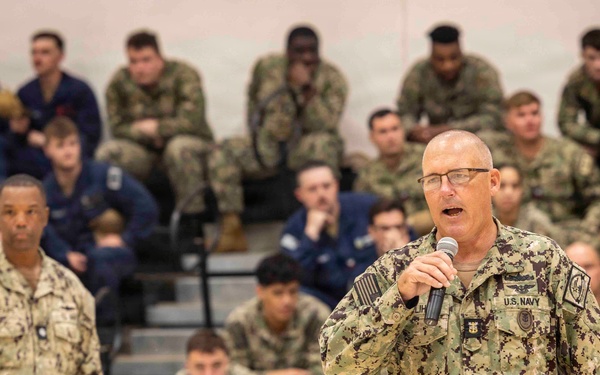 CNP Holds All Hands Call at NS Mayport