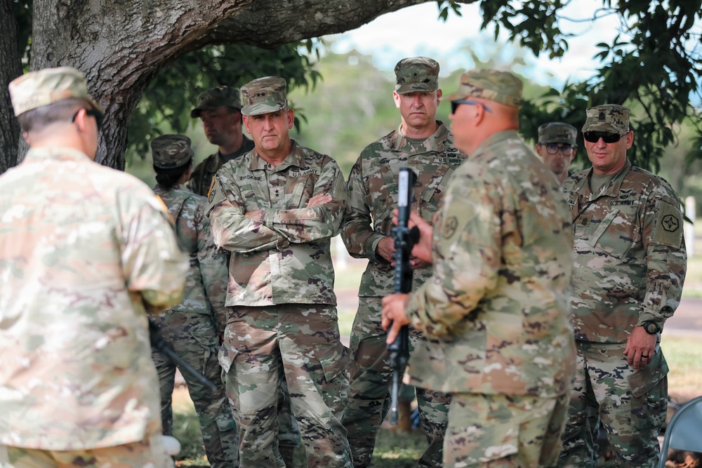 Maj. Gen. Todd Erskine visits 364th ESC during RIMPAC 2026