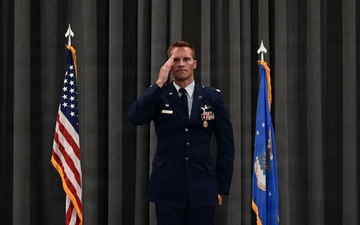 608th Air Communications Squadron Change of Command