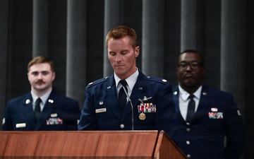 608th Air Communications Squadron Change of Command