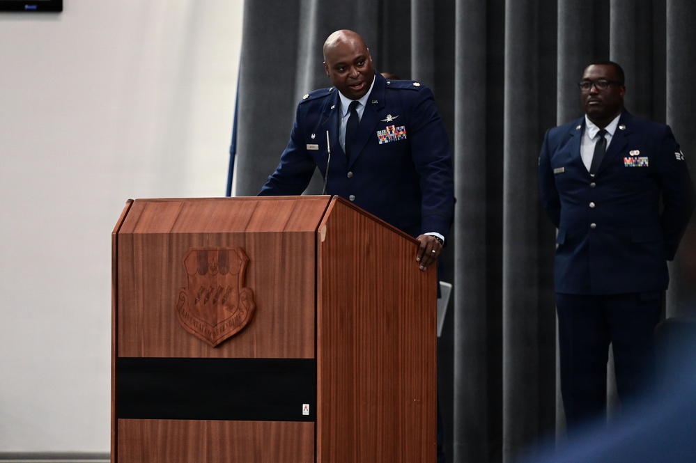 608th Air Communications Squadron Change of Command